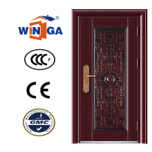 Декоративная рама 2.0 мм Хорошие качественные защитные стальные двери (WS-22)